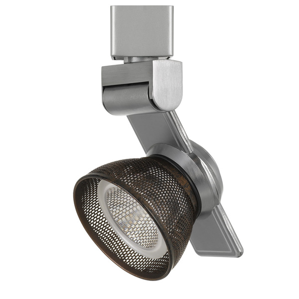 Cal Lighting 12W Dimmable Integrated Led Track Fixture, 750 Lumen, 90 Cri HT-999BS-MESHRU